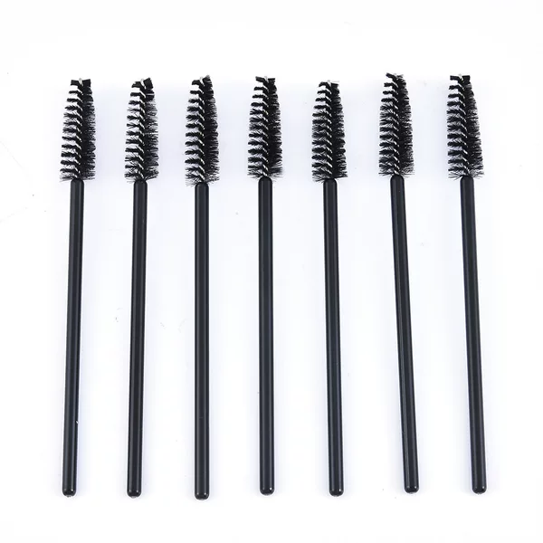 Disposable Eyelash Brush, Eyelash Curler, Mascara Brush, Eyelash Comb, Black Pink Cosmetic Tools Wholesale Cross-Border