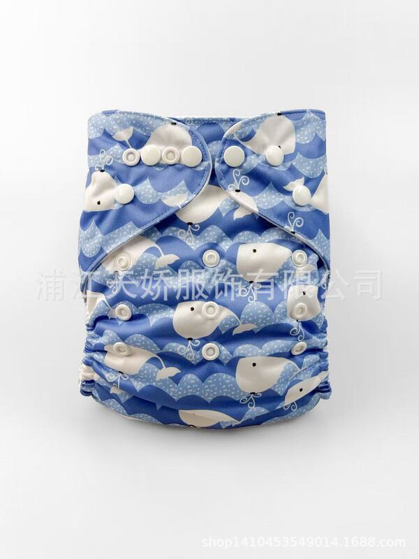 メーカークロスボーダー赤ちゃんおむつ洗える尿不湿通気性プリントトレーニングパンツcloth diaper|undefined