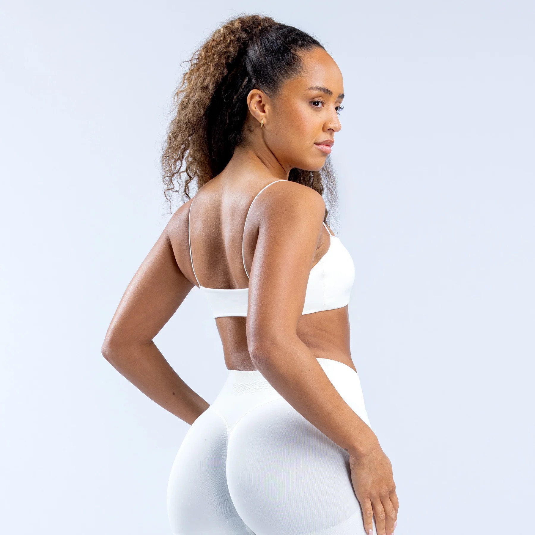 Strapless sport bh set voor dames hoge elasticiteit yoga kleding_voghion.com