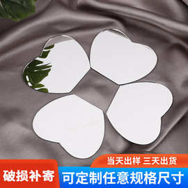 专业定制1.1mm圆形镜片方形镜片化妆品镜片心形异形镜片定制批发