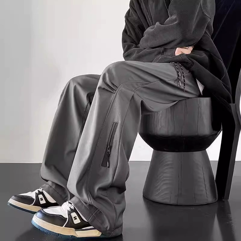 Штурмовые брюки мужские американские высокие улицы осенью и зимой бархатные брюки теплые водонепроницаемые молнии походные брюки