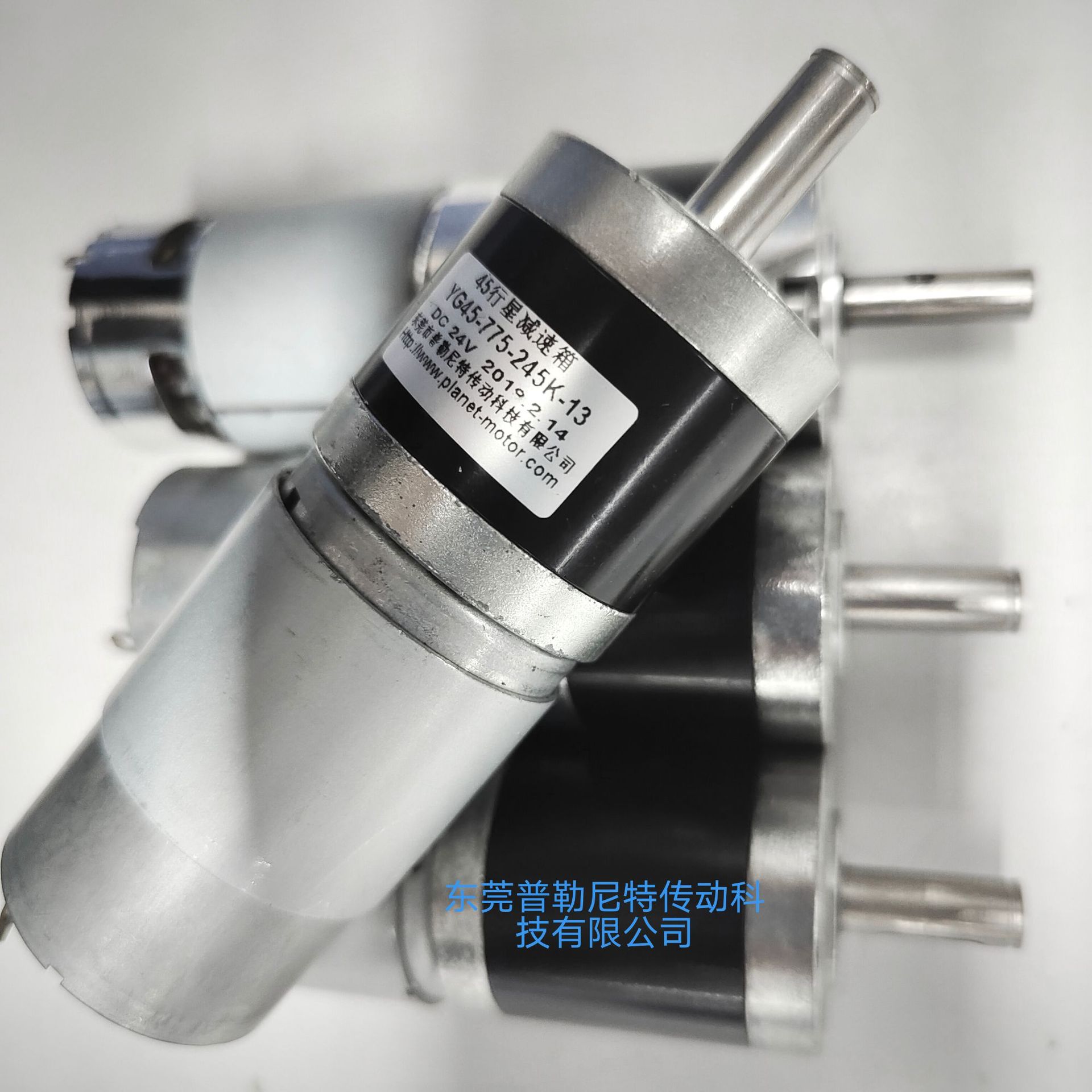 厂家直供广告灯箱滚动换画用外径YG45-775-125K直流行星减速电机