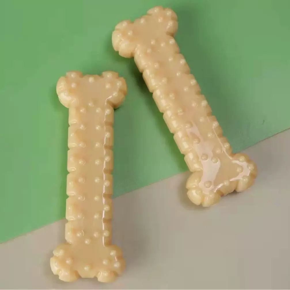 自己工厂开发的产品亚马逊狗狗玩具～花生香味尼龙材质耐咬耐啃