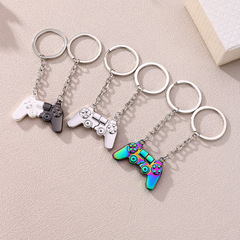 Cross-border new product Instagram star keychain simple magnetic couple handle keychain bag hook creative decoration wholesale