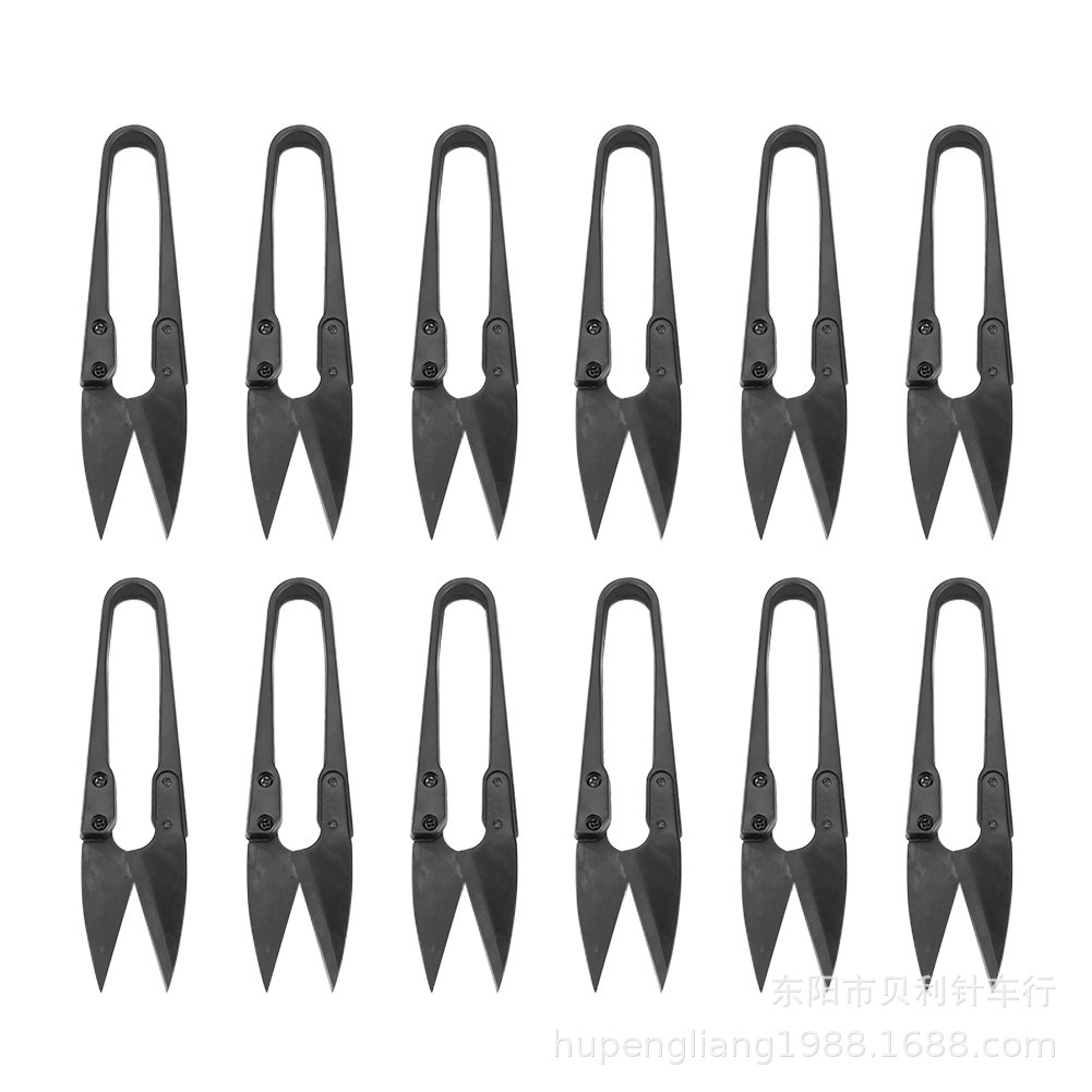 正宗快可利TC-805B塑料柄纱剪/十字绣线头剪/黑柄 正品