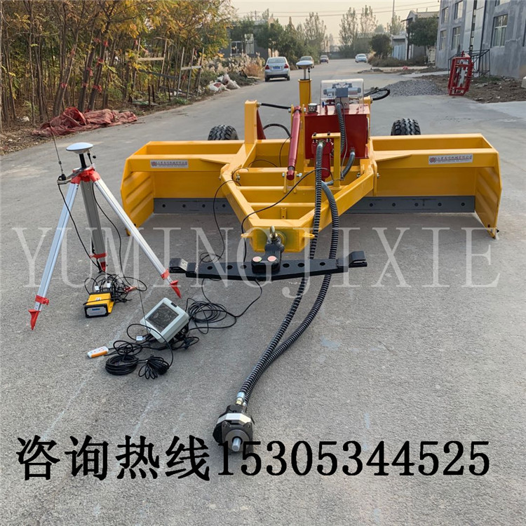 拖拉机牵引激光平地机 卫星平地机 土壤找平刮平机 土壤耕整机械