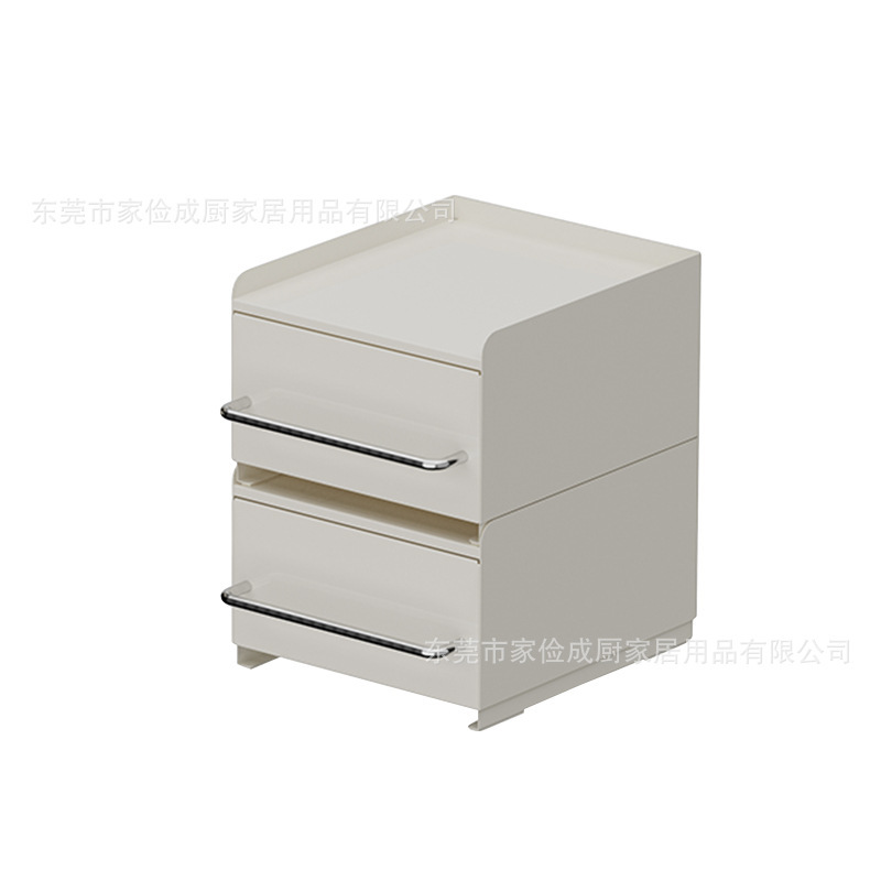 咖啡机水杯收纳架药品化妆品台面可堆叠抽屉抽拉款磁吸韩日风格|undefined
