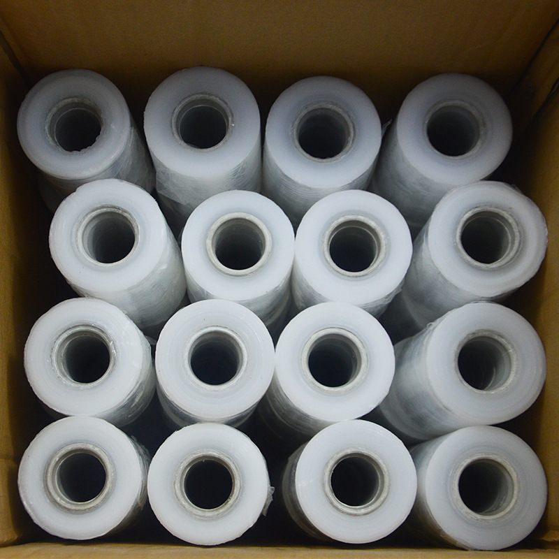 Procesamiento de película estirable de PE Película estirable personalizada Película de embalaje Película estirable de PE Película de embalaje Película de plástico industrial