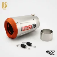 Оригинальный RS подходит для выхлопной трубы модифицированного мотоцикла Zhang Xue 500RR. Угловой матовый оранжевый конец AR подключается к оригинальному автомобилю.