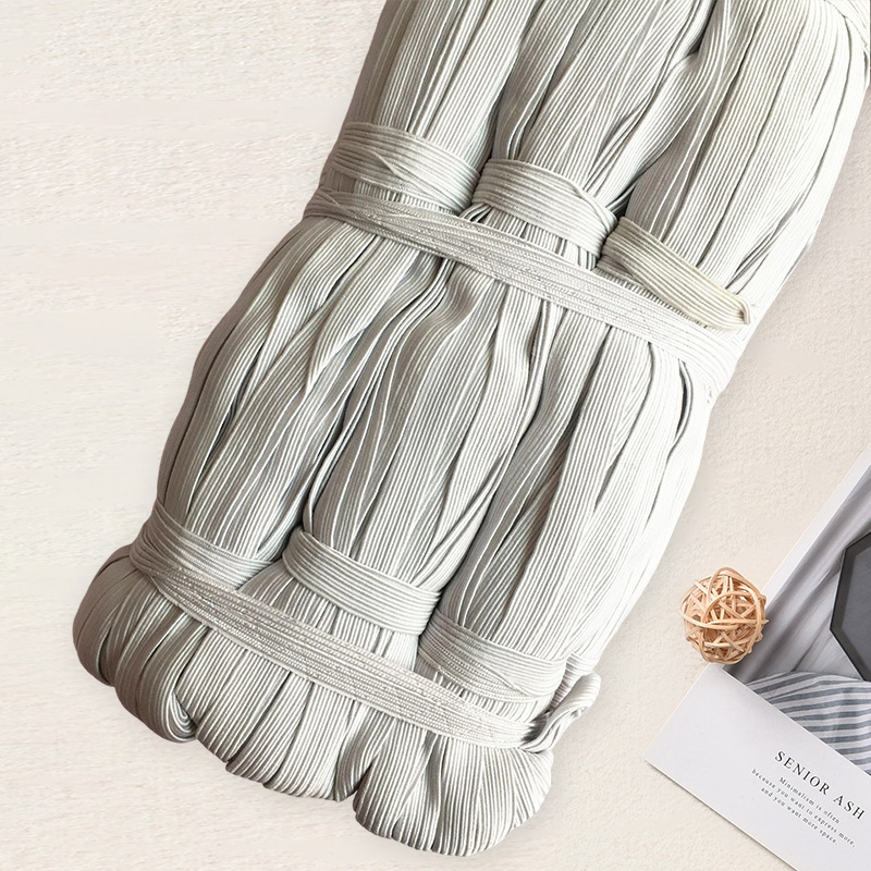 走马松紧带黑白进口扁松紧套袖收口服装辅料编织绳厂家直销特价优