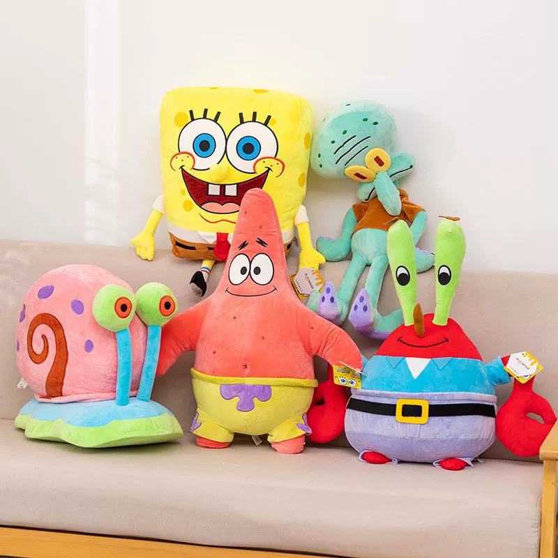 Sponge children's plush doll, toy, pillow, octopus