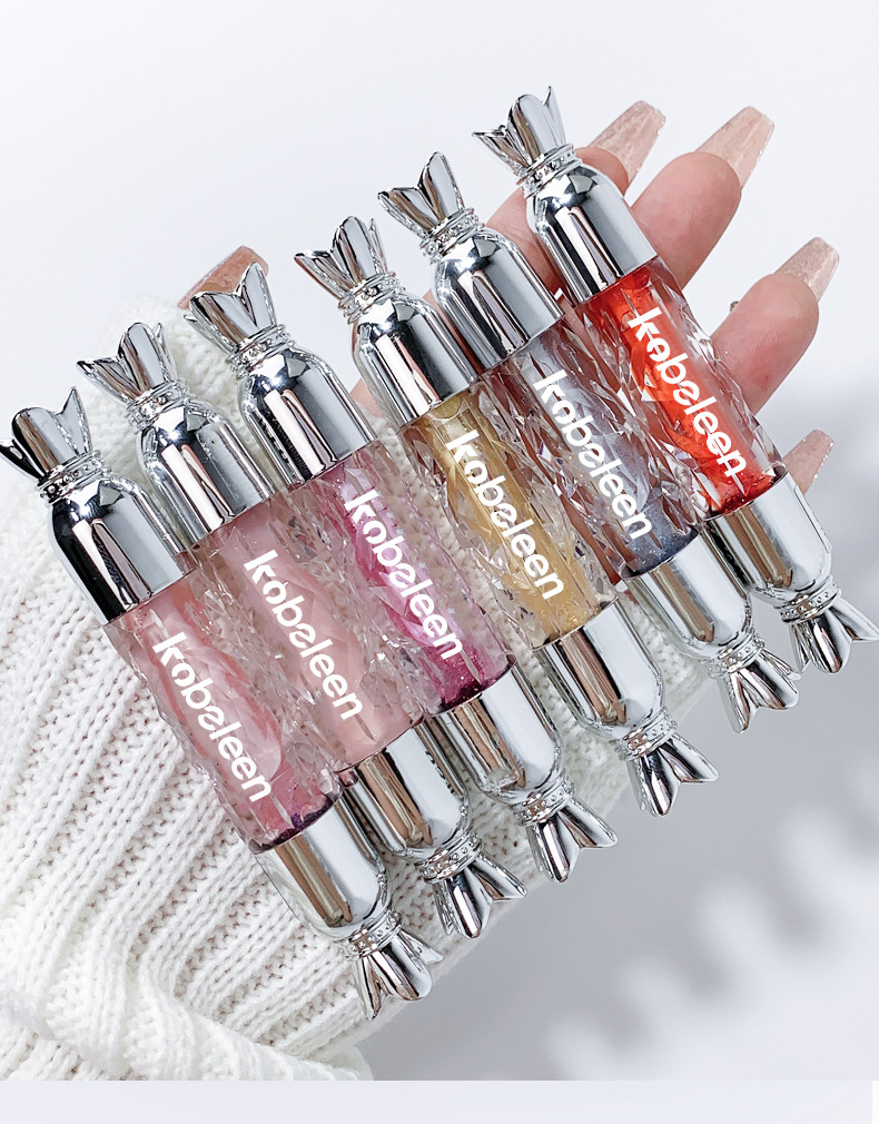 kobeleen Refraction Sweet Lip Gloss Moisturizing Lips Sparkling Sparkling Lip Gloss Glass Lip Gloss Non-Stick Cup Lip gloss undefined