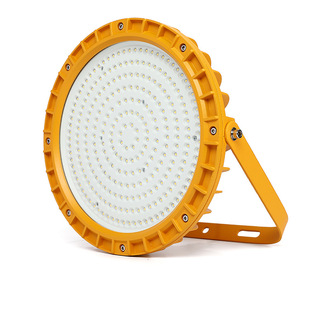 LED round explosion-proof lamp gas station chemical factory workshop warehouse anti-glare floodlight mine mine lamp
