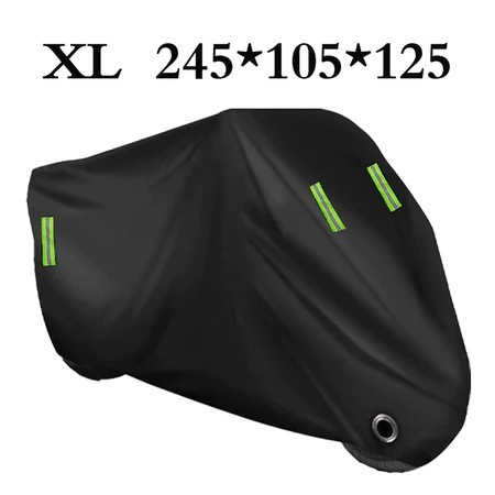 Cross-Border Popular Motorcycle Cover, Dust-Proof and Snow-Proof Cover, Electric Vehicle Cover, Rain-Proof and Sun-Proof, Thickened Motorcycle Cover, in Stock