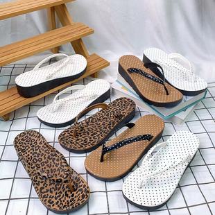 2025 Flip-Flops Women's Summer Outfit Cross-Border Amazon Flip-Flops Fashion Ins Beach Slippers