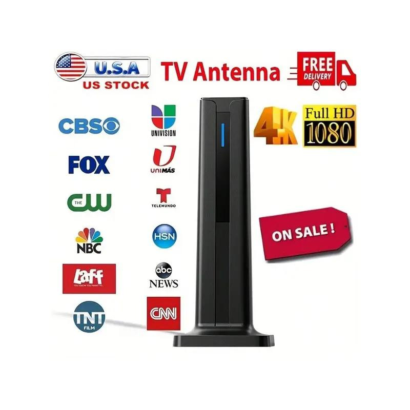 亚马逊爆款dvb-t高清室内电视天线带放大器有源HDTV DTMB电视天线