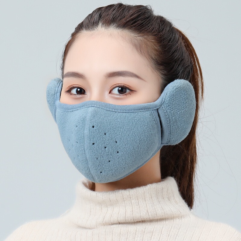 美拉德秋冬保暖口罩骑行防风御寒无痕显瘦修饰小脸型护眼角可水洗|undefined