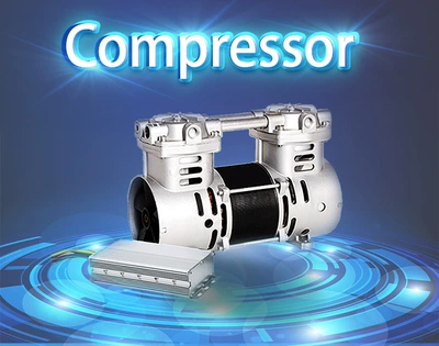 DC silent oil-free air compressor DC12V 24v 8bar Disinfection Equipment oil-free air pressure (Hava kompressorları) - bst260dc
