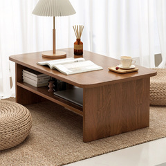 Bedside table, bedroom home bed tea table, bed tea table, Japanese tatami tea table, balcony bay window mini small square table