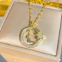 星星满钻镶嵌新品锁骨链