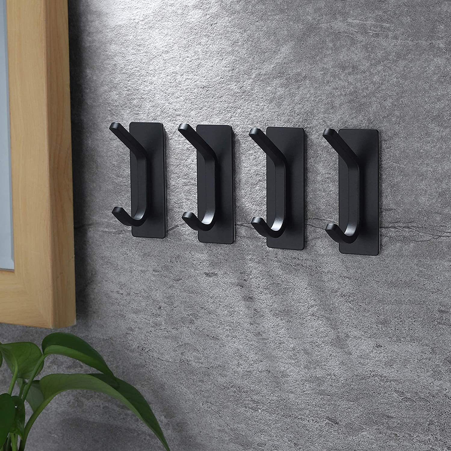 挂钩 跨境专供不锈钢挂钩粘钩免打孔Clothes Hook 衣帽钩 挂勾-阿里巴巴