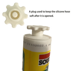 跨境现货 Silicone Tube Cap 3d打印硅胶管盖红白硅胶软管口塞子