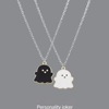 Ghost brand necklace, pendant hip-hop style, universal accessory, 2022