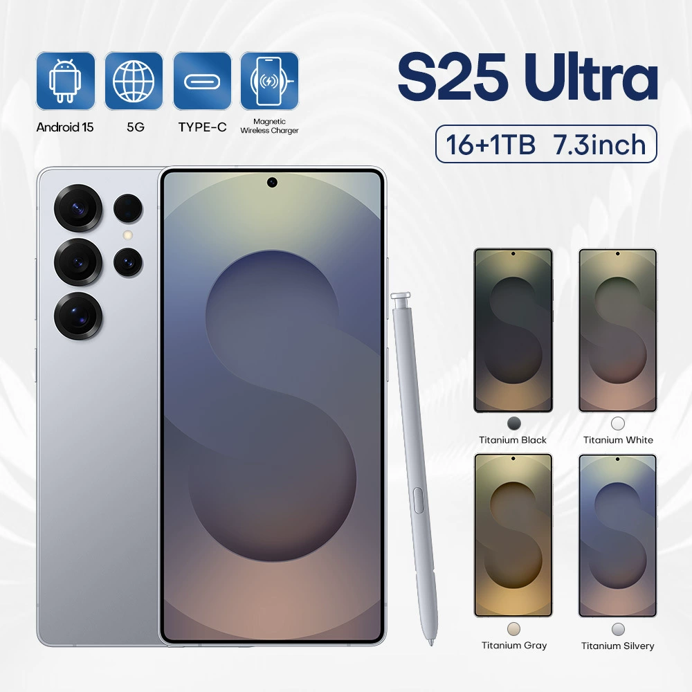 (Cross-border trading), S25, genuine smartphone, 6.75 inch, Android 4