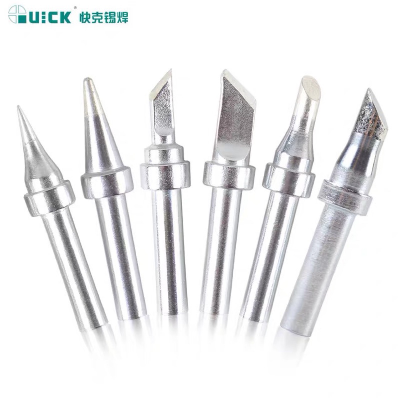 快克203H烙铁头QUICK200焊咀焊嘴高频内热式通用型尖嘴马蹄形刀头