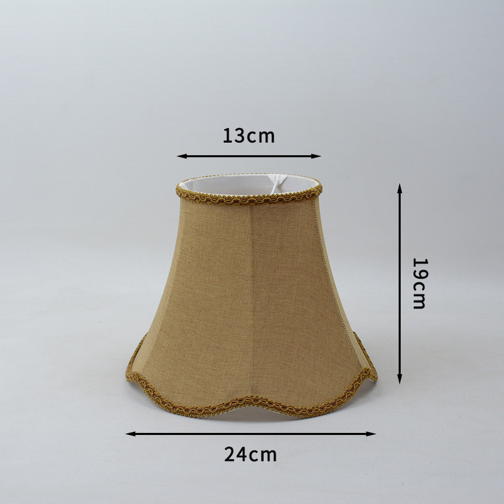 [Xianfan] lámpara de mesa pantalla cubierta de la cáscara forma corte clásico elegante lámpara de noche lámpara de pie lámpara de pared