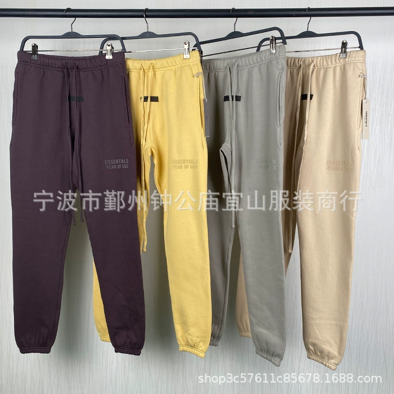 2023SS брюки новый силиконовый принт ESSENTIALS свитера приливные брюки трансграничный горячий