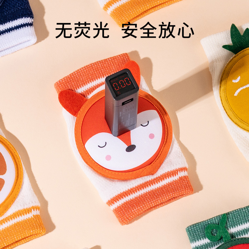 Cubierta de la almohadilla de la rodilla para niños bebé gateando niño infantil resistente a la caída para caminar engrosado verano codo pad niños niñas medianas y grandes