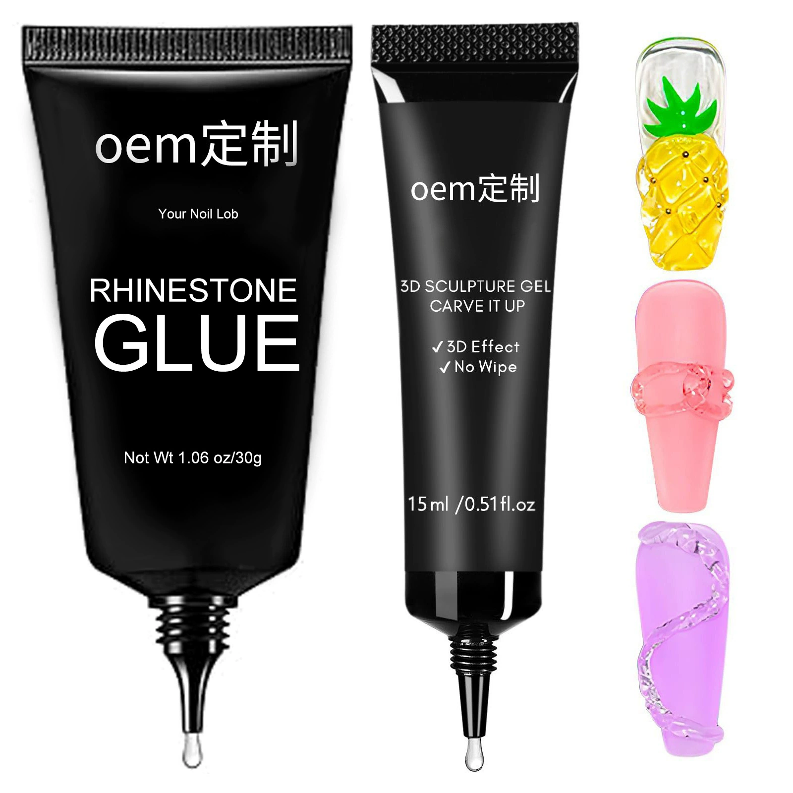Горячая распродажа кросс-бордерных 3D стерео гелевых ювелирных изделий, клей для страз, гель для формирования металлических украшений, УФ-гель, не текучий, прямые продажи с фабрики