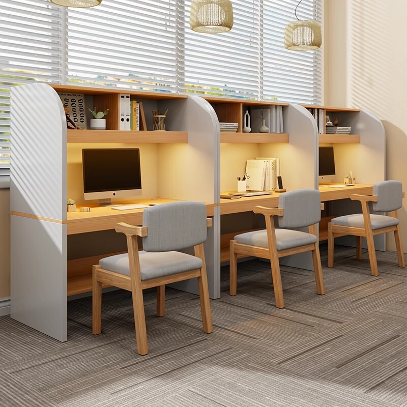 Computer Desk, Desk, Study Room, Study Table, Partition Table and Chair, Enclosed Immersive Table, Postgraduate Entrance Examination Desk for College Students Computer Desk, Desk, Study Room, Study Table, Partition Table and Chair, Enclosed Immersive Table, Postgraduate Entrance Examination Desk for College Students