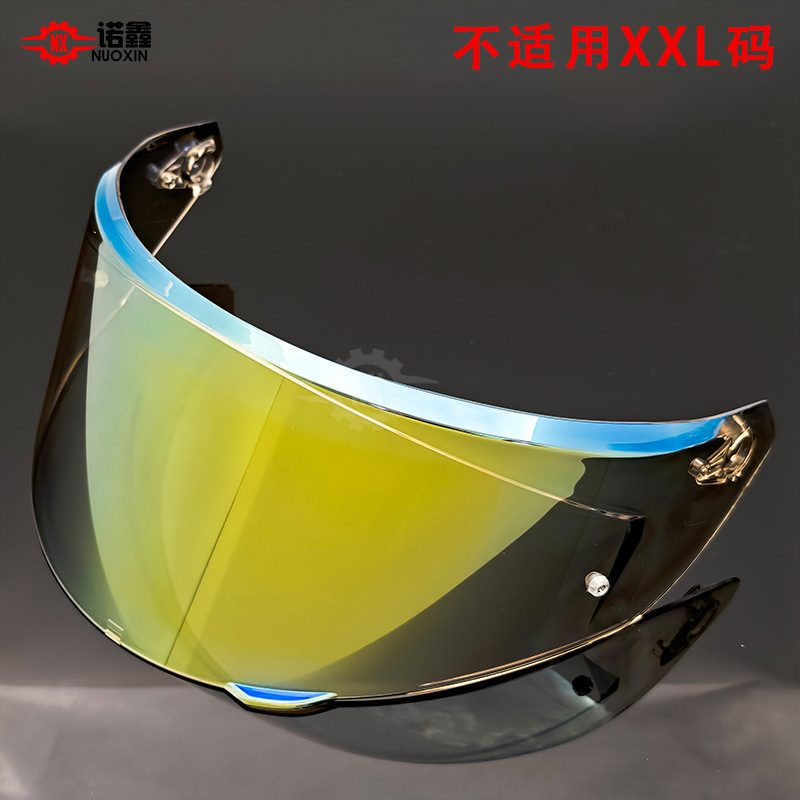 Adapt agv new version K3 helmet replacement lens multi-color day and night universal color changing film anti-fog sticker full helmet
