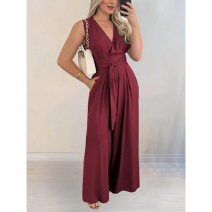 D 54806 V-neck Tie Long Evening Dress V �Iϵ���L��Y��ȹ