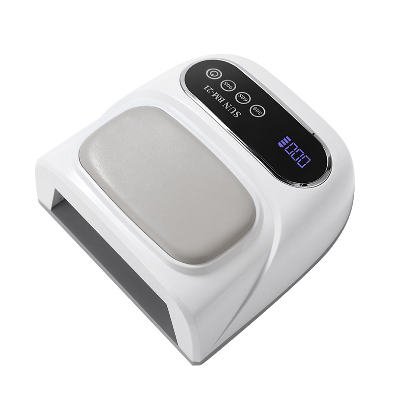 Nuevo almacenamiento eléctrico almohada de manicura lámpara USB de carga rápida secado de manicura lámpara de horneado larga duración gran espacio manicura luz de terapia
