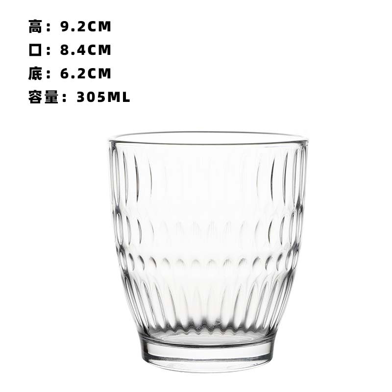 Tazas de vidrio temperado restaurantes de alta calidad tazas de agua de burbujas coloridas tazas de enjuague bucal de diamante tazas de agua gruesas a alta temperatura