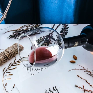 创意红酒杯新款葡萄酒杯 欧美狂饮杯直饮杯醒酒器厂家批发亚马逊