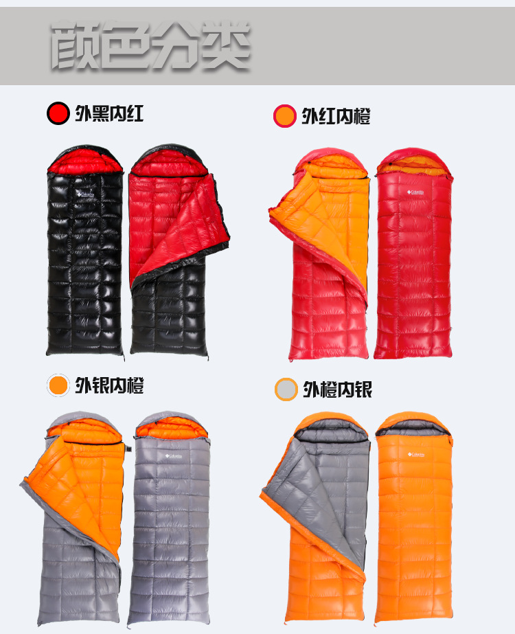 Carcasa de saco de dormir autoinflable, semiterminada, estilo sobre, para una o dos personas, tipo momia. image 19