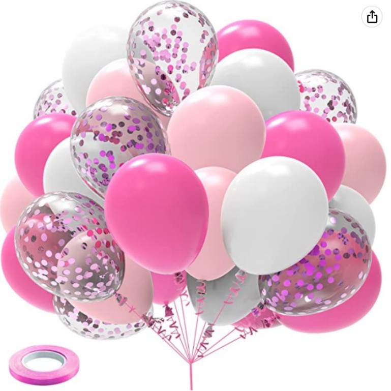 Metal globo de plata 40 unidades 10 pulgadas metal plata y confeti globo de látex fiesta de cumpleaños a granel