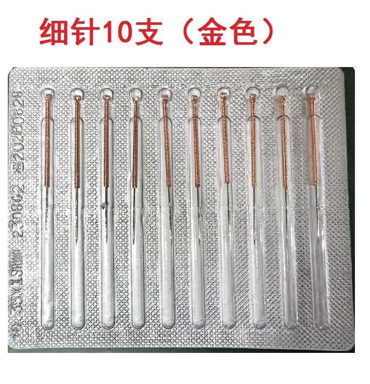 Accesorios de aguja de lápiz de moles pequeños puntos blancos aguja gruesa aguja delgada universal escáner de puntos alemanes aguja de acupuntura desechable