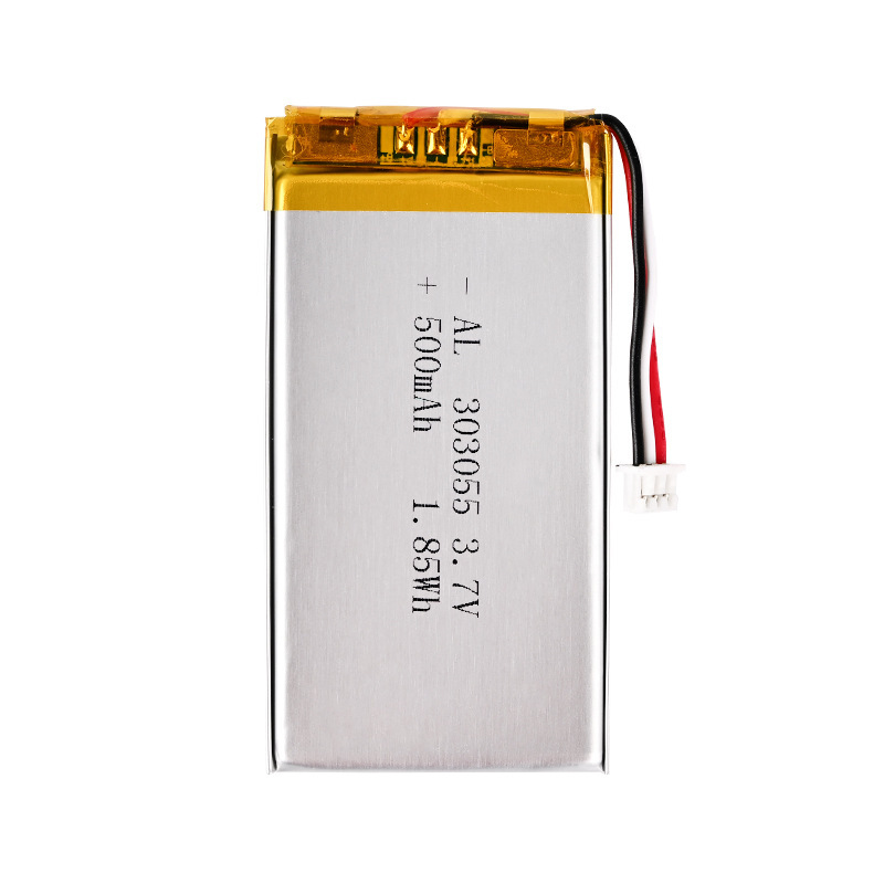 303055 3.7V 500mAh工业红外测温枪卡片机行车记录仪聚合物锂电池|undefined