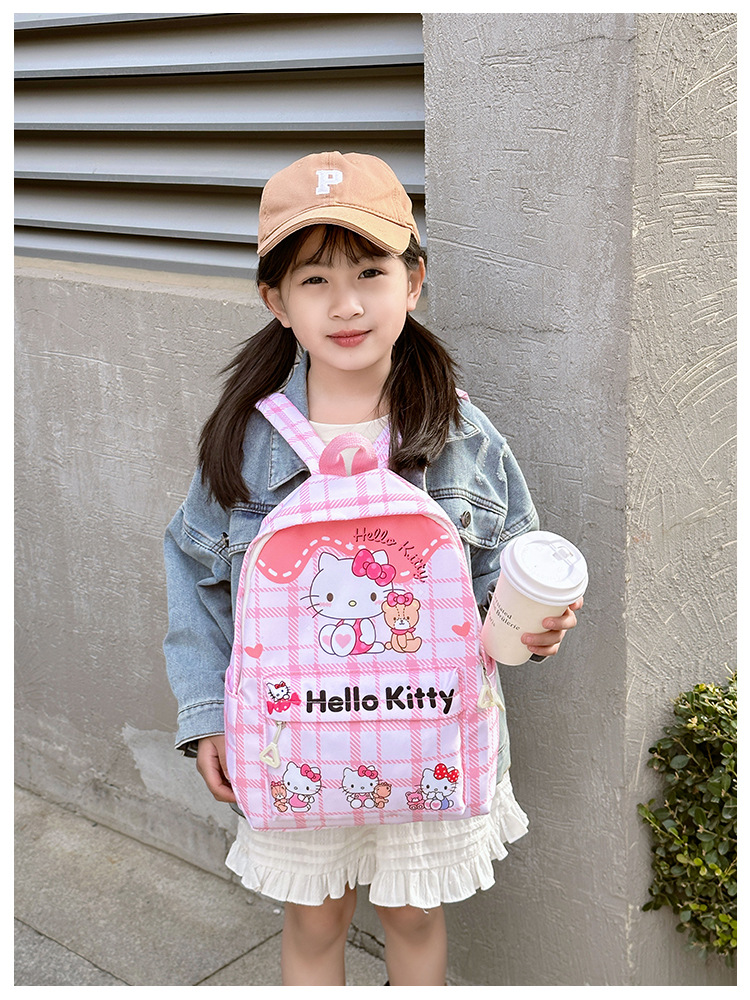 2024 New children's backpack, cartoon kindergarten schoolbag, large capacity, versatile for girls, student backpack, cross-border batch undefined