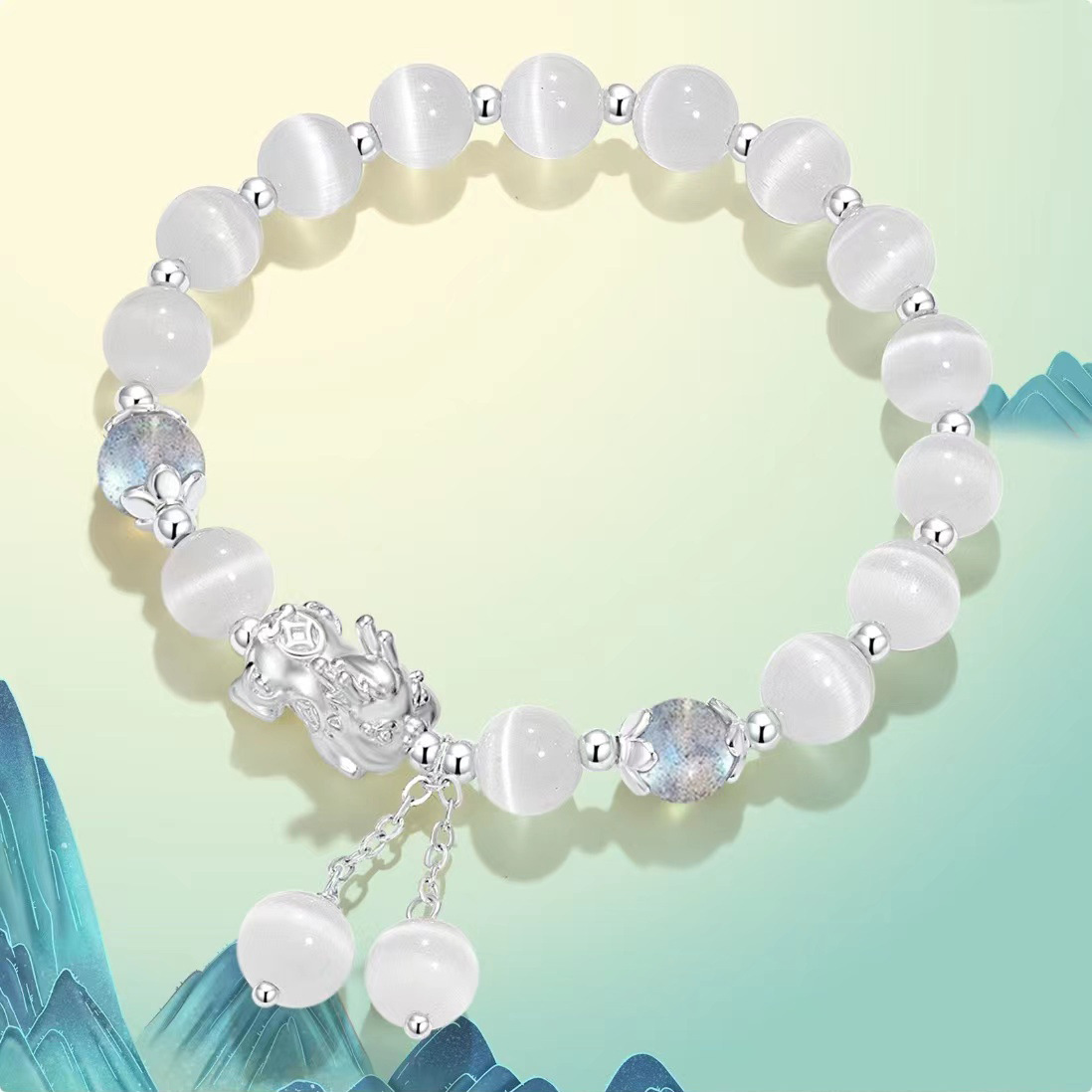 Natural Crystal And Gemstone Charm Pendant For Positive Energy_voghion.com