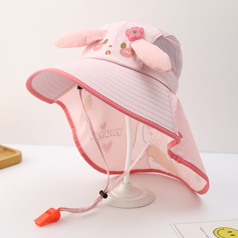 Bonito unicornio sombrero solar recargable con ventilador sombrero de chal de verano para niñas grandes gorras para niños