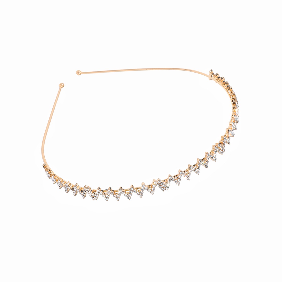 Moda coreana nueva tendencia rhinestone diadema tocado al por mayor diadema de los niños rhinestone accesorios para el cabello mujer Yiwu joyería