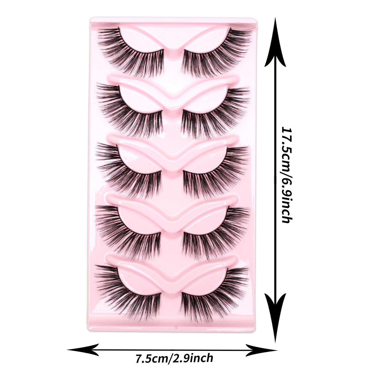 Europa y América ojo de gato zorro línea de ciegas falsas ciegas densas naturales una pieza de ojo negro ciegas al por mayor transfronterizas