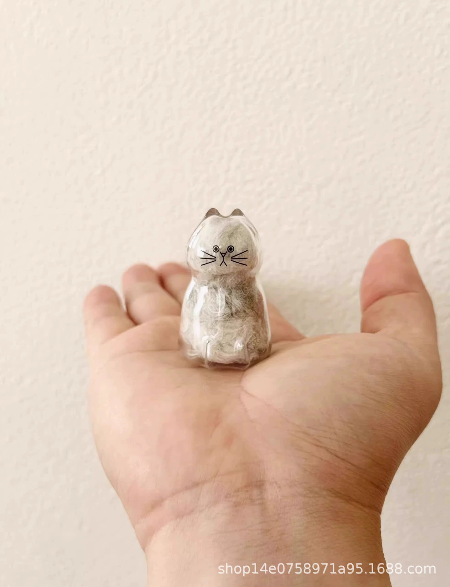 Прозрачная коробка для хранения, капсула, памятный брелок