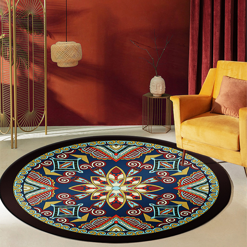 Visión estéreo transfronteriza vértigo alfombra entrada del Hogar sala de estar sofá mesa de café alfombra de piso de ilusión alfombra de terciopelo de cristal